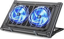 Laptop Cooling Pad Stand, Laptop Cooler with 2 Silent Fans for 10-15.6 Inch Lapt picture