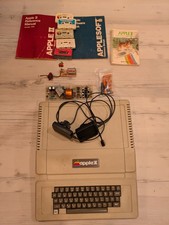 Apple Ii 2 Working, Red Book, Blue Book, Paddles, Tapes, Read For Conditions picture