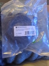 Monoprice USB Type-A to USB Type-B 2.0 Cable, 28/24AWG, Gold Plated, Black, 15ft picture