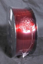 Amazon Basics PETG 3D Printer Filament 1.75mm 1kg per Spool Translucent Red picture