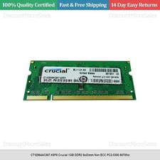 CT12864AC667.K8F8 Crucial 1GB DDR2 SoDimm Non ECC PC2-5300 667Mhz picture
