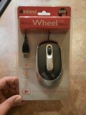 Inland Optical Wheel USB Mouse Brand New Sealed PC 1 Day Shipping  picture