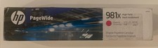 Genuine HP 981X Magenta PageWide Cartridge LOR10A NEW Exp 8/2025 NIB OEM picture
