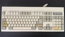 Vintage Mitsumi KKR-E99AC PS/2 Keyboard - Beige picture