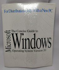 Microsoft Concise Guide to Windows Operating System 3.1 Manual 3.5 in Diskette picture