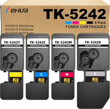 TK-5242 Toner Cartridge 4-Pack Compatible for Kyocera TK-5242 TK5242 Toner picture