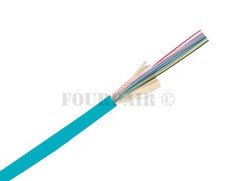 Indoor/Outdoor 6-Strand Multimode OM3 50/125 Plenum Fiber Optic Cable 500ft picture