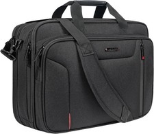 EMPSIGN Stylish Laptop Bag Briefcase, 17.3 Inch Laptop Case Expandable Messenger picture