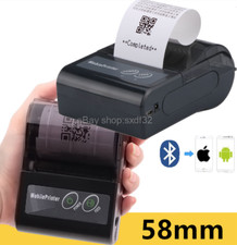 58mm Bluetooth Thermal Receipt For Printer Android IOS Windows Port POS Portable picture