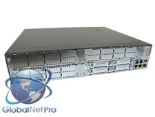 CISCO 3825-V/K9 w/ 3x PVDM2-64, 2x VWIC2-2MFT-T1/E1 - 512D/128F, AC Router picture