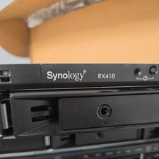 Synology RX418 4-Bay Expansion Unit – 1U Rackmount with 16tb hd picture