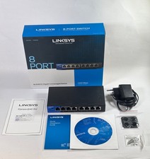 Linksys LGS108 8-Port BUSINESS Gigabit Unmanaged Switch picture