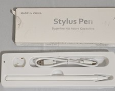 Stylus Pen Superfine Nib Active Capacitive White Precise for Ipad picture