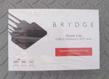 Brydge Stone Lite USB Hub Docking Station Windows Only Dual 4K Displays picture