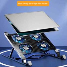 Laptop Cooling Pad Stand 4 Fans Adjustable Foldable 13-17.3in Notebook Cooler picture