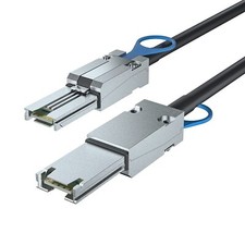 6G SFF-8088 to SFF-8088 External Mini SAS HD Cable 26Pin 100-Ohm 1-m(3.3ft) picture