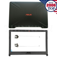 New ASUS Gaming FX504G FX504GE F80 FX80 LCD Back Cover Lid Front Bezel Hinges US picture