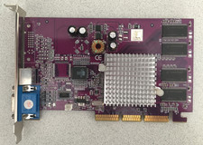 PNY GF4MX420AGP Video Card VCG4MX42APB VGA and S-Video picture