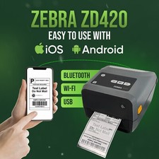 Zebra Bluetooth Thermal Label Printer🔥Easy to Print From iPhone and Android picture