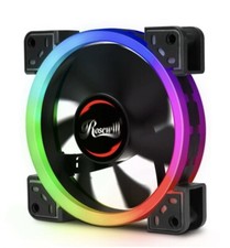 Rosewill RGBF-S12001 (1-Pack) 120mm Addressable RGB Fan, Dual Ring True RGB LED, picture