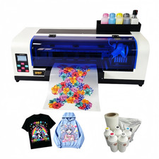 For T shirt sportswear  garments New A3+ XP600 Single Head DTF Printer picture