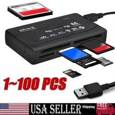 Memory Card Reader Mini 26-IN-1 USB 2.0 High Speed For CF xD SD MS SDHC lot picture