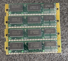 64MB 4 x 16MB 30-Pin SIMM 60ns SILVER 9bit 3-Chip Memory PC, IBM 286/386 picture
