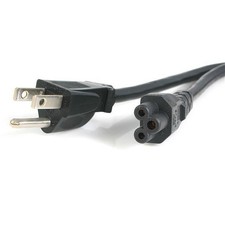StarTech PXT101NB3S10 10 ft Standard Laptop Notebook Power Cord NEMA 5-15P to C5 picture