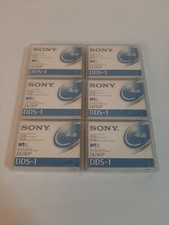 (6 Pack Lot) Sony DG90P DDS-1 DDS DAT 2GB/4GB Cartridges picture