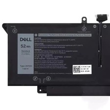 NEW Genuine 52WH JHT2H Battery For Dell Latitude 7310 7410 series 04V5X2 0HRGYV picture