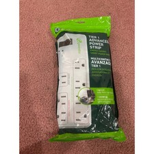 Greenlite Tier 1 Advanced Power Strip 7 Outlet Surge Protector Energy Saving picture