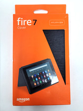 Amazon Fire 7 Tablet Cover 9th Generation Charcoal Black - OBX picture
