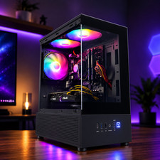 ARGB Gaming Desktop PC Intel 8th GEN 32GB RAM 1TB SSD Nvidia GTX 1070 Win11 Pro picture