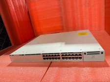 Cisco C9300-24U-A V01  24 Ports POE Ethernet Switch with 1x 1100W PSU #3 picture