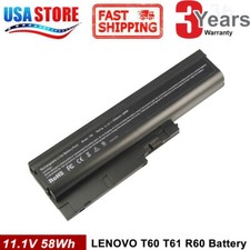 Battery for IBM Lenovo ThinkPad SL300 SL400 SL500 R60e R60i R500 T500 W500 R60 picture