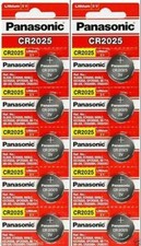 10 x Fresh PANASONIC CR 2025 CR2025 CR-2025 LITHIUM COIN CELL Battery Exp 2029 picture