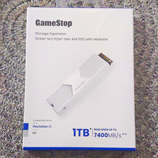 GameStop 1TB NVMe M.2 2280 PCIe Gen4x4 SSD w/ Heatsink for PS5 PC picture