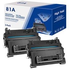 2 PK CF281A Toner Compatible for HP LaserJet Enterprise M604 M604N M604DN M605 picture