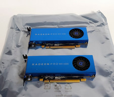 Lot of 2 AMD Radeon Pro WX 3100 PCIe x8 4GB GDDR5 Graphic Cards picture