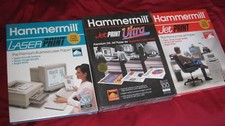 Lot of 5 Hammermill Jet Print Ultra Premium Ink Jet Paper Superior 8 1/2 x 11 picture