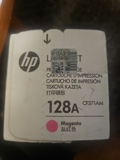 New HP 128A Magenta Laser Toner Cartridge Genuine CE323A picture