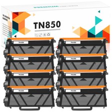 8PK Black Toner Compatible With Brother TN-850 TN850 MFC-L6800DW MFC-L6900DW picture