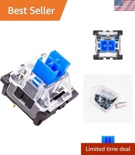 Solder-Free 20 Pack Blue Tactile Switches - Perfect for Gaming & Office Use picture