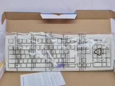 Fellowes 104 Keyboard 99148 in original packaging IBM AT PS2 Compatible Vintage  picture