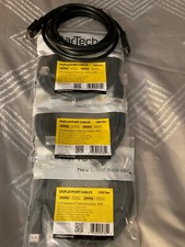 LOT OF 4 - StarTech DisplayPort Male to DisplayPort Male 10ft 3m DISPLPORT10L picture