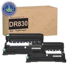2PK DR830 DR-830 Drum Unit Compatible Brother HL-L2405W DCP-L2640DW MFC-L2760 picture