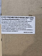 4 SET- C131/116/540/320/210XB/C/M/Y-5PK (4 SET TONER) LIQUIDATION picture