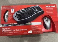 Microsoft Wireless Optical Desktop 4000 Comfort Curve Wireless Keyboard & Mouse picture