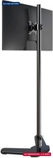 Pholiten Single Tall Monitor Mount with 47 inch Pole,Floor Computer Stand picture