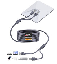 Starlink Mini Cable 16.5Ft,2-In-1 Cat6 Ethernet & DC Power Cord picture
